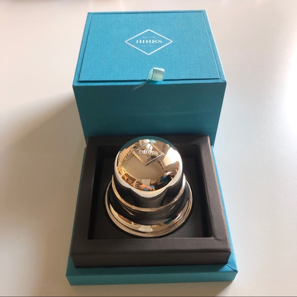 Birks Regency Plate Silver Ring Box